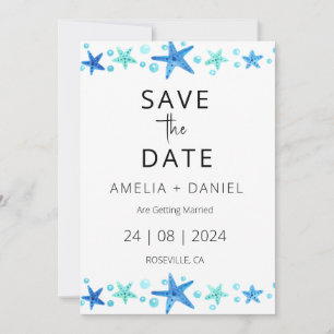 Invitation mariage de destination plage tropicale enregistrer