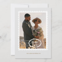 Mariage de Destination Thème Voyage Photo Merci
