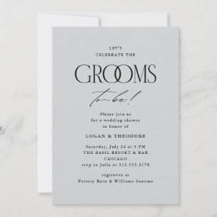 Invitation Mariage de Fête de Mariage Typographie Moderne