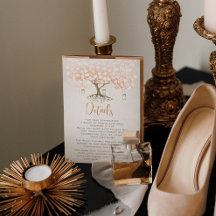 Mariage de feuilles de coeur de corail clair invit