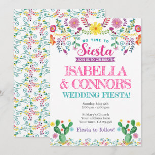 Invitation Mariage de Fiesta