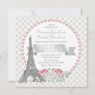 Invitation Mariage de France Country Paris