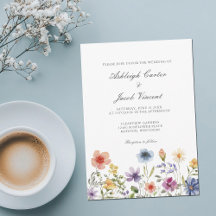 Mariage de jardin printanier joli à l'aquarelle av