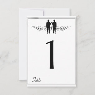 Invitation Mariage de la chambre d'élégance noir blanc Numéro