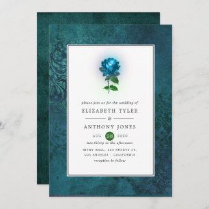 Invitation Mariage de la forêt de minuit
