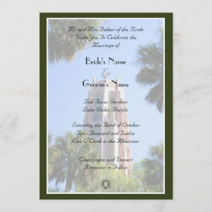 Invitation Mariage de la tour Bok, personnalisé