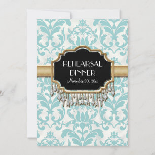 Invitation Mariage de l'air en ébullition dorée