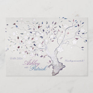 Invitation Mariage de l'arbre du Imaginaire