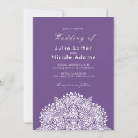 Mariage de Luxe Métallisé Pailleté Géométrique