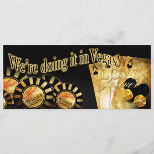 Invitation Mariage de luxe Sabrina Las Vegas