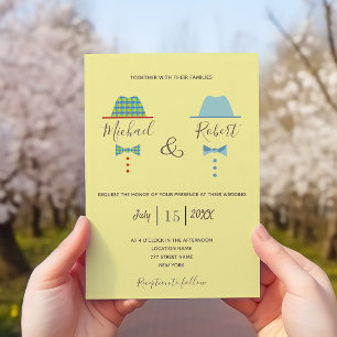 Invitation Mariage de M. et M. Gay