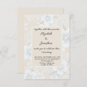 Invitation Mariage de Motif