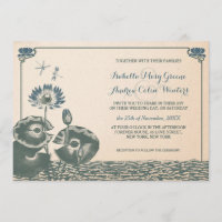 mariage de nénuphars et de libellules