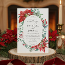 Mariage de Noël Botanique d'Hiver