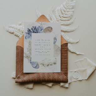Invitation Mariage De Plage Simple Et Moderne Économisez La D