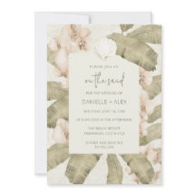 Mariage de plage Tropical élégant