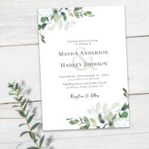 Mariage de verdure Eucalyptus
