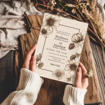 Mariage d'élégance d'automne