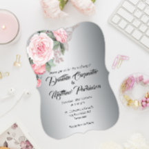 Mariage d'élégance rose rose