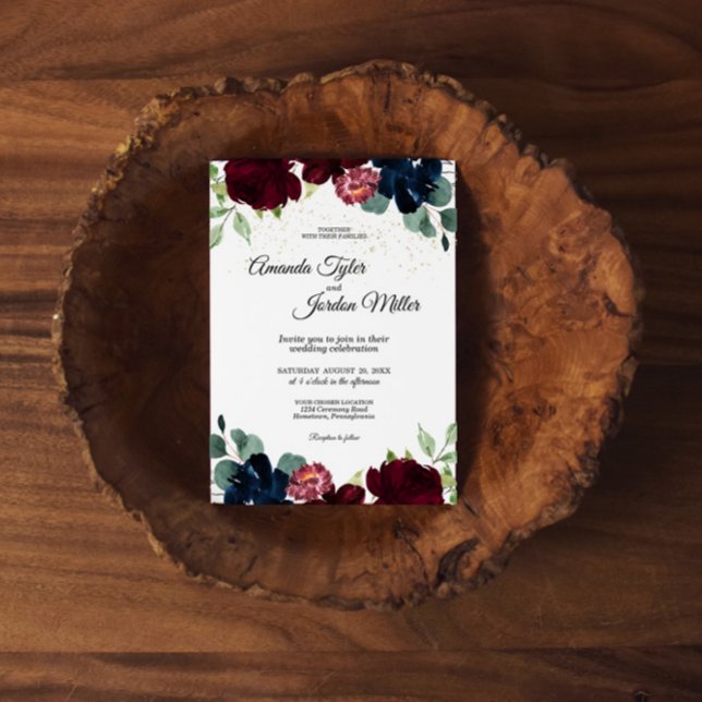 Invitation Mariage des célébrations d'été (Créateur téléchargé)