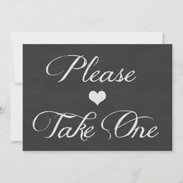 Invitation Mariage des coeurs du plateau de chalut | Prendre  (Devant)