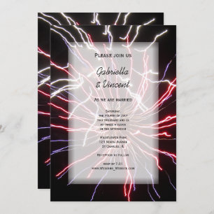 Invitation Mariage d'été Fireworks