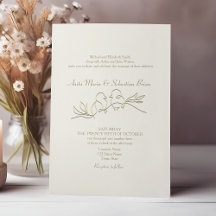 Mariage d'ivoire d'or romantique