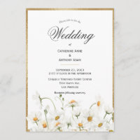 Mariage d'or aux marais blancs