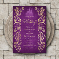 Mariage du château Rose enchanté