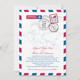 Invitation Mariage du New Jersey & Indonesia