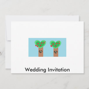 Invitation Mariage écologique