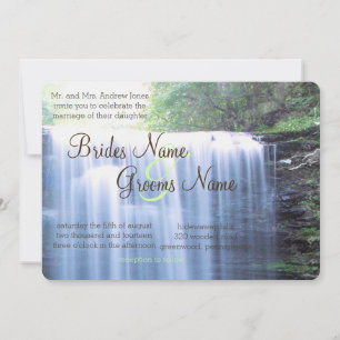 Invitation Mariage écologique