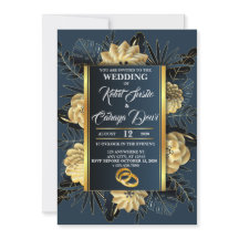 Mariage élégant avec Roses et anneaux