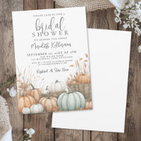 Mariage Élégant de Citrouille d'Automne