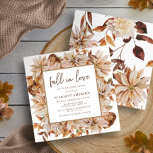Mariage Élégant de Saison Automnale