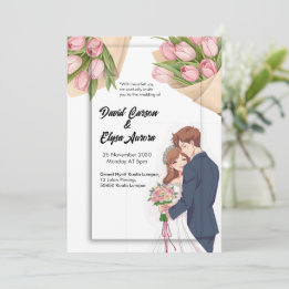 Invitation Mariage élégant Design intemporel et romantique