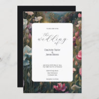 Mariage élégant, rose et blanc, pois doux et pois 