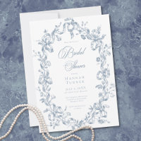 Mariage Élégant Ruban Ovale Bleu Salle de Réceptio