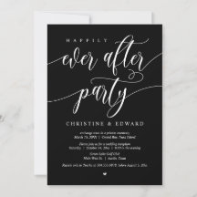 Mariage en fuite, fête de bonheur éternel