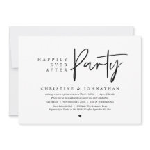 Mariage en fuite, fête de bonheur éternel