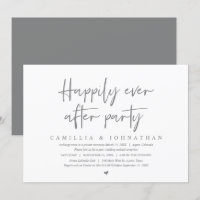 Mariage en fuite, fête de bonheur éternel