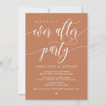 Mariage en fuite, fête de bonheur éternel