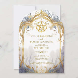 Invitation Mariage Enchanted Forest Portal