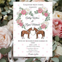 Mariage Équestre Cheval