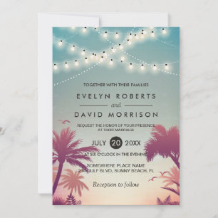 Invitation Mariage extérieur