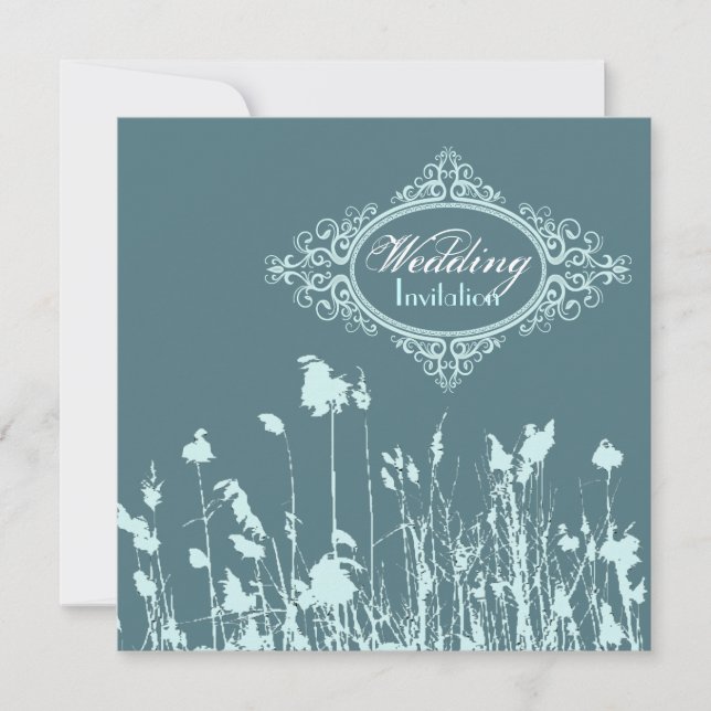 Invitation mariage extérieur rustique de l'ouest (Devant)