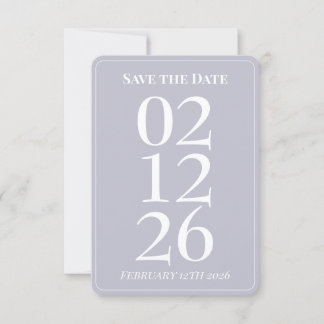 Invitation Mariage Fantaisiste Violet Lavande Enregistrer la 