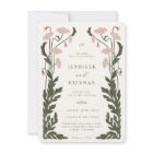 Mariage floral Art nouveau