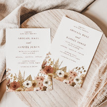 Mariage Floral Boho Élégant