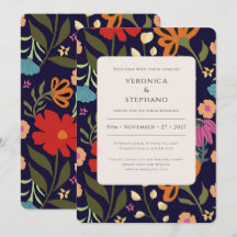 Mariage floral boho tendance coloré clair